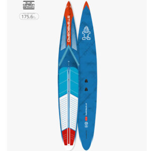 TABLA SUP RACE 2025 STARBOARD 14'0'' x 23'' ALL STAR BLUE CARBON SANDWICH WITH BOARD BAG
